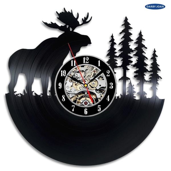 wall clocks duvar saati elk forest gift clock record art decor vintage relogio de parede
wall clocks duvar saati elk forest gift clock record art decor vintage relogio de parede