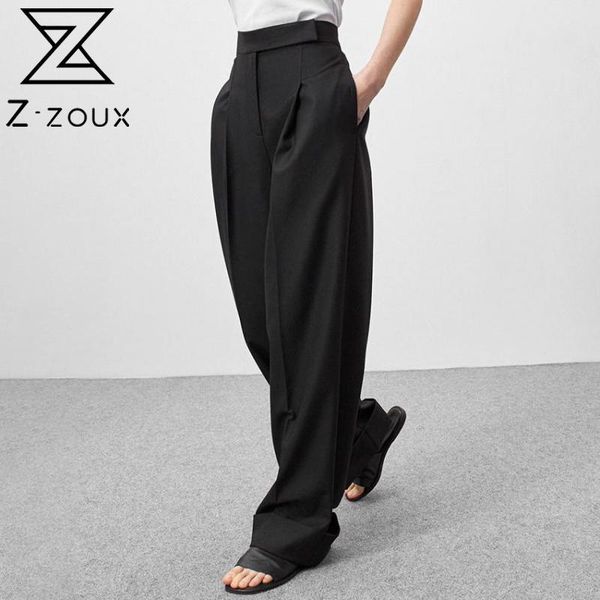 women's pants & capris z-zoux women black wide leg loose casual long trousers all match high waist autumn woman, Black;white
women's pants & capris z-zoux women black wide leg loose casual long trousers all match high waist autumn woman, Black;white