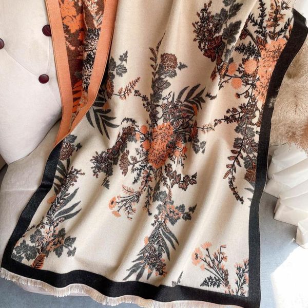 scarves women winter scarf print cashmere female warm stoles pashmina shawls and wraps 2021 thick blanket echarpe ladies bufanda, Blue;gray
scarves women winter scarf print cashmere female warm stoles pashmina shawls and wraps 2021 thick blanket echarpe ladies bufanda, Blue;gray