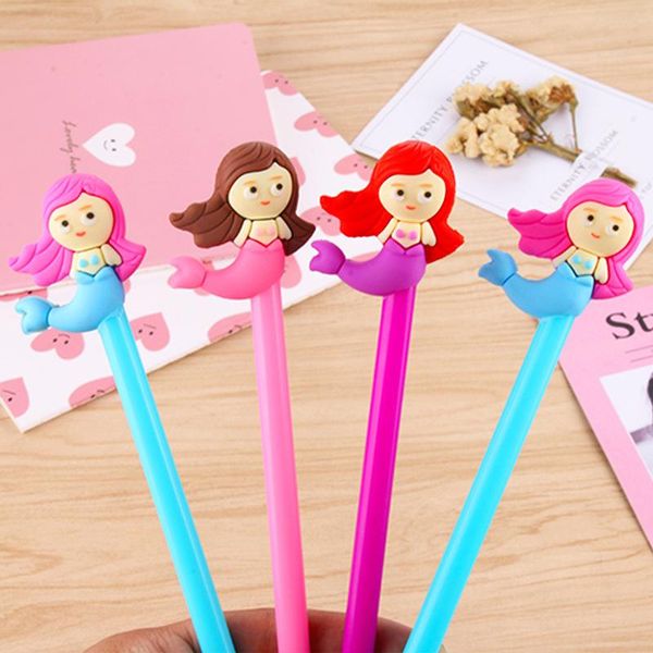 gel pens cartoon mermaid pen cute 0.5mm black ink signature office school writing supplies promotional gift
gel pens cartoon mermaid pen cute 0.5mm black ink signature office school writing supplies promotional gift