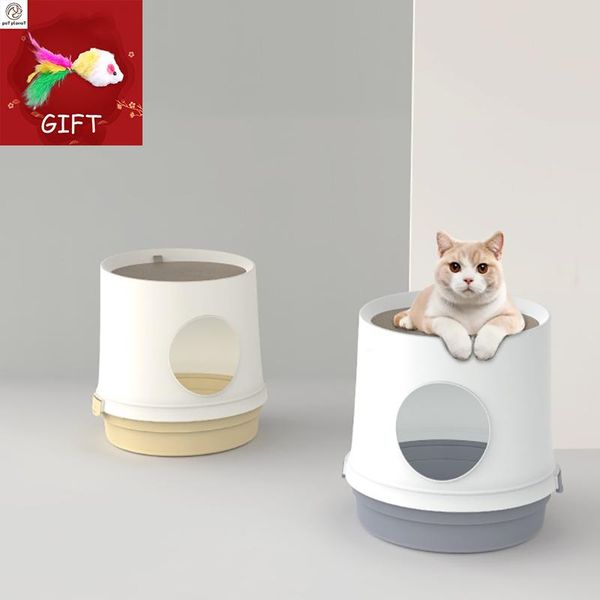 other cat supplies tree hole litter box semi-closed design with spoon luxury large intelligent potty toilet training scratc
other cat supplies tree hole litter box semi-closed design with spoon luxury large intelligent potty toilet training scratc