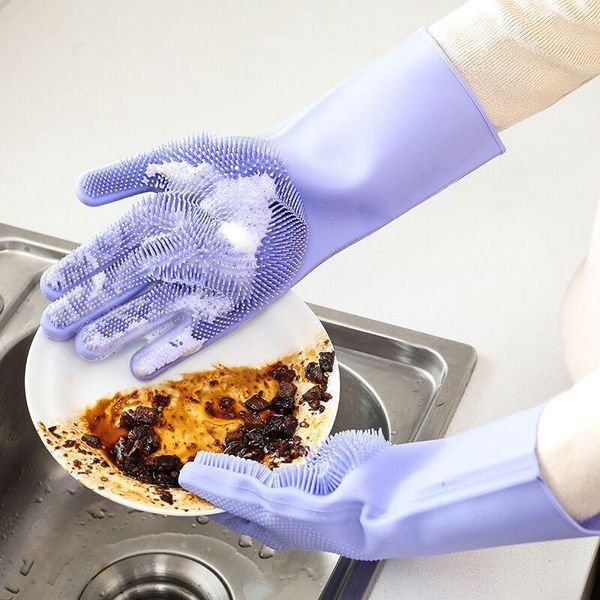 disposable gloves 2pcs silicone cleaning multifunction magic washing rubber for multi-purpose kitchen scrubbing household
disposable gloves 2pcs silicone cleaning multifunction magic washing rubber for multi-purpose kitchen scrubbing household