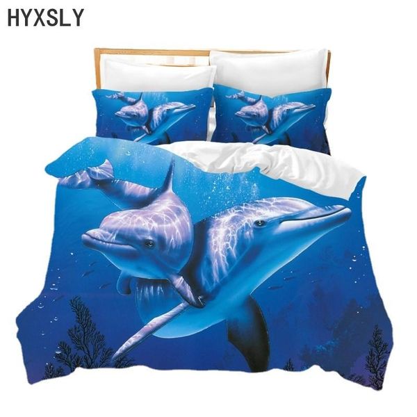 bedding sets 3d animal pattern set dolphin blue sea printed bed linen 2/3 piece polyester duvet cover single double size bedcloth
bedding sets 3d animal pattern set dolphin blue sea printed bed linen 2/3 piece polyester duvet cover single double size bedcloth
