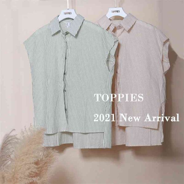 summer short sleeve striped shirts leisure blouses woman camisas de mujer 210421, Black