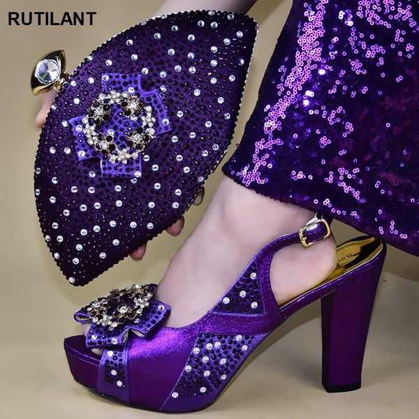 dress shoes matching lady and bag set in heels african wedding decorated with rhinestone party buckle strap, Black
dress shoes matching lady and bag set in heels african wedding decorated with rhinestone party buckle strap, Black