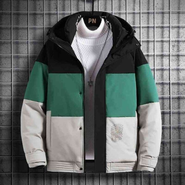 2021 thicken warm men's down jacket hooded parka coats men winter outwear casual patchwork coat fashion puffer 4xl, Black
2021 thicken warm men's down jacket hooded parka coats men winter outwear casual patchwork coat fashion puffer 4xl, Black