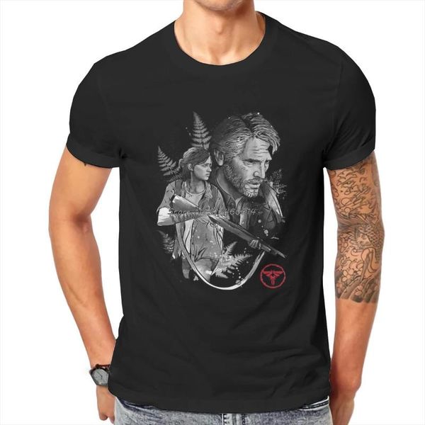 men's t-shirts the last of us adventure game joel and ellie tshirt vintage gothic streetwear plus size cotton tees t shirt, White;black
men's t-shirts the last of us adventure game joel and ellie tshirt vintage gothic streetwear plus size cotton tees t shirt, White;black