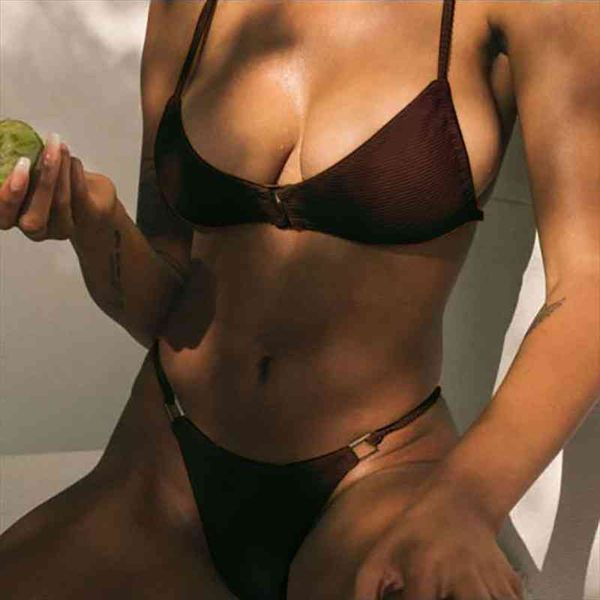 high cut thong push up beachwear solid color swimsuit women string swimwear rib bath suits bikini set summer biquini, White;black
high cut thong push up beachwear solid color swimsuit women string swimwear rib bath suits bikini set summer biquini, White;black