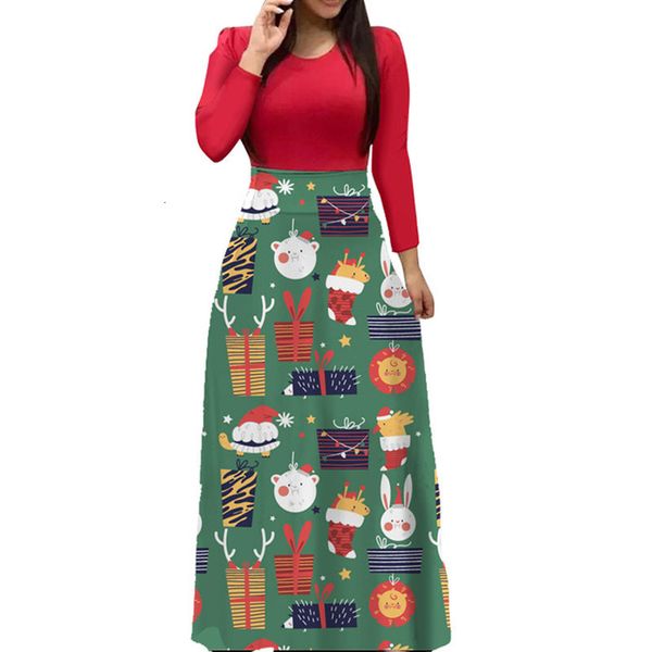 jumpsuits women's slim christmas retro plus size spring and autumn stitching printed long-sleeved midi female elegant es, Black;white
jumpsuits women's slim christmas retro plus size spring and autumn stitching printed long-sleeved midi female elegant es, Black;white