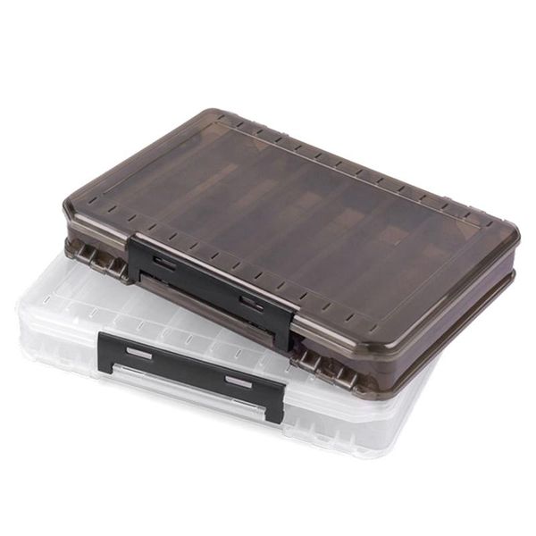 double multi-function fishing tackle boxes sided spinner plastic fish lures bait cases storage accessories
double multi-function fishing tackle boxes sided spinner plastic fish lures bait cases storage accessories