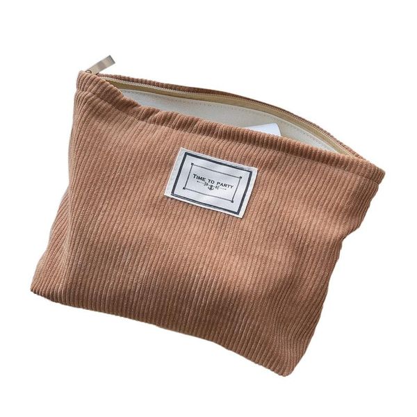 storage bags portable women cosmetic bag zipper makeup travel washing organizer simple pouch