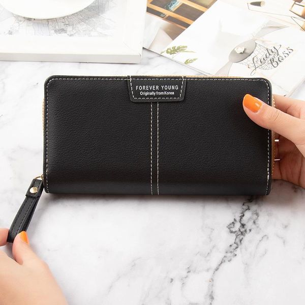 wallets trend novelty women purse large capacity long womens and purses solid leather for 2021 saccoche femme, Red;black
wallets trend novelty women purse large capacity long womens and purses solid leather for 2021 saccoche femme, Red;black