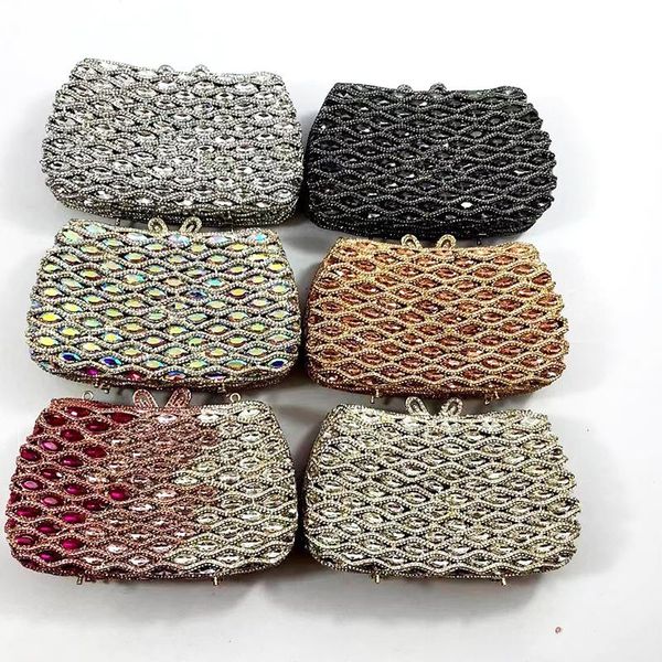 silver/black/champagne 6 colors evening crystal rhinestone clutch design gemstone party wedding diamond purses bags
silver/black/champagne 6 colors evening crystal rhinestone clutch design gemstone party wedding diamond purses bags