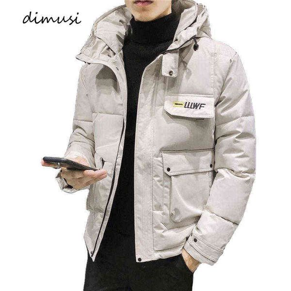 dimusi winter men's jackets fashion men cotton warm parkas down hoodies coats casual outdwear thermal jackets mens clothing y1122, Black;brown
dimusi winter men's jackets fashion men cotton warm parkas down hoodies coats casual outdwear thermal jackets mens clothing y1122, Black;brown