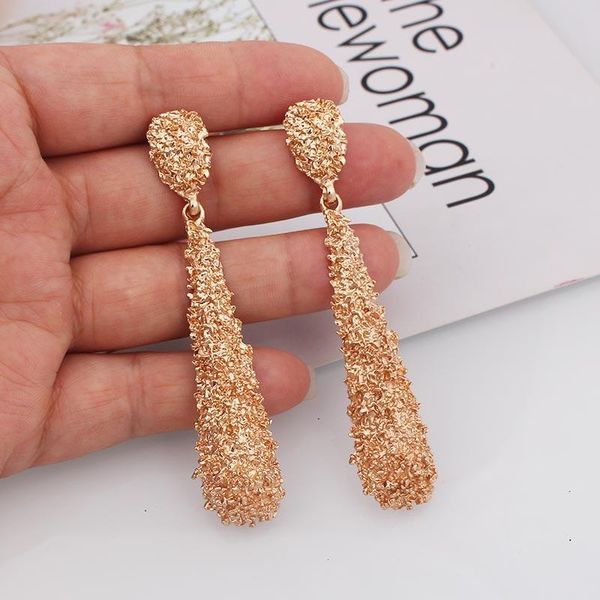 dangle & chandelier long gold color drop earrings vintage statement big metal geometric for women brincos party jewelry 2021 luxury, Silver
dangle & chandelier long gold color drop earrings vintage statement big metal geometric for women brincos party jewelry 2021 luxury, Silver