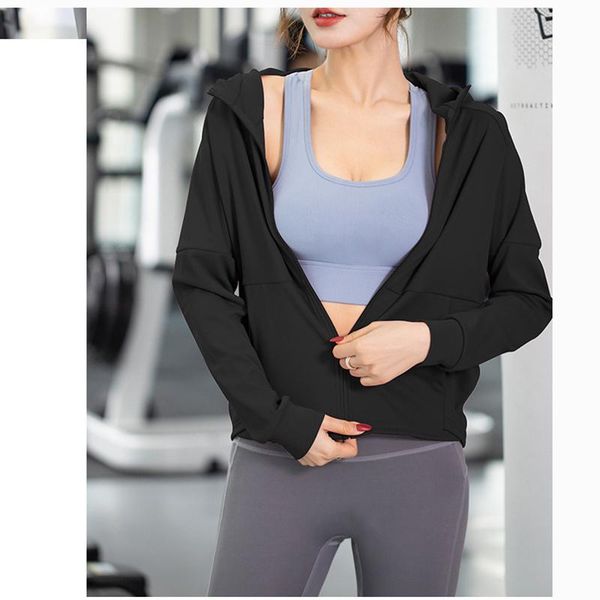 yoga outfit long sleeve sports jacket women's stretchy zip fitness shirts quick drying gym slim loose running coats workout clothes
yoga outfit long sleeve sports jacket women's stretchy zip fitness shirts quick drying gym slim loose running coats workout clothes