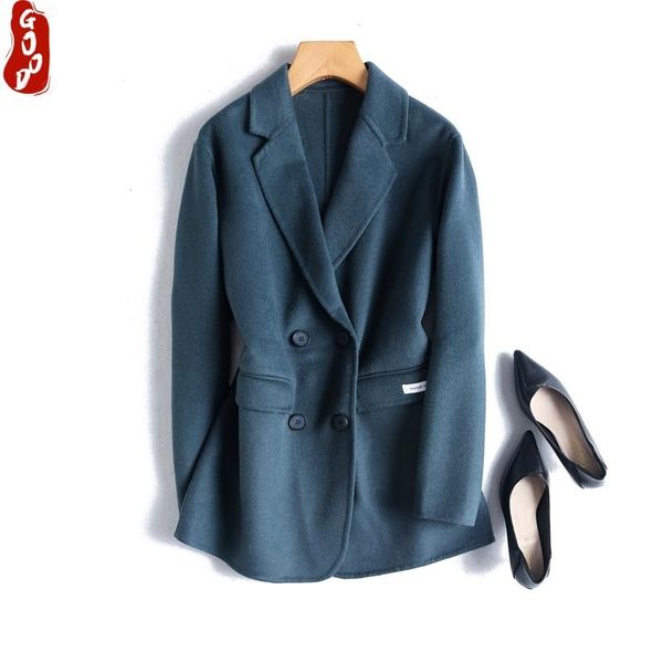 spring autumn 100% wool coat female manteau femme hiver 2021 korean elegant ladies woolen jacket women blend coats lw2903 women's & ble, Black
spring autumn 100% wool coat female manteau femme hiver 2021 korean elegant ladies woolen jacket women blend coats lw2903 women's & ble, Black