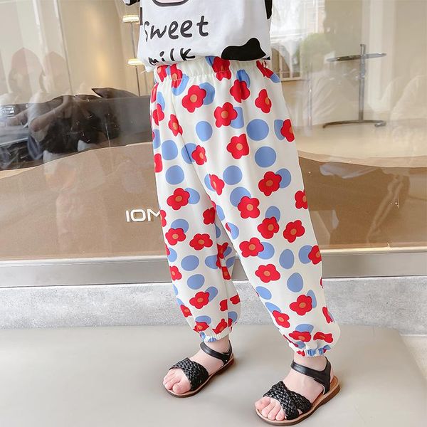 trousers female baby thin anti-mosquito pants in summer with elastic waist casual fashion 3 full print small bloomers, Blue
trousers female baby thin anti-mosquito pants in summer with elastic waist casual fashion 3 full print small bloomers, Blue