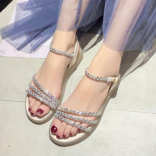 sandals lucyever fashion crystal strap women 2021 summer open toe platform sandalias mujer outdoor thick sole beach shoes y3vn, Black
sandals lucyever fashion crystal strap women 2021 summer open toe platform sandalias mujer outdoor thick sole beach shoes y3vn, Black