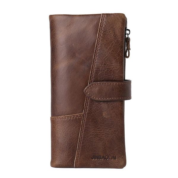 wallets mens genuine leather long wallet with zipper vintage bifold purse large capacity cutch handbag, Red;black
wallets mens genuine leather long wallet with zipper vintage bifold purse large capacity cutch handbag, Red;black
