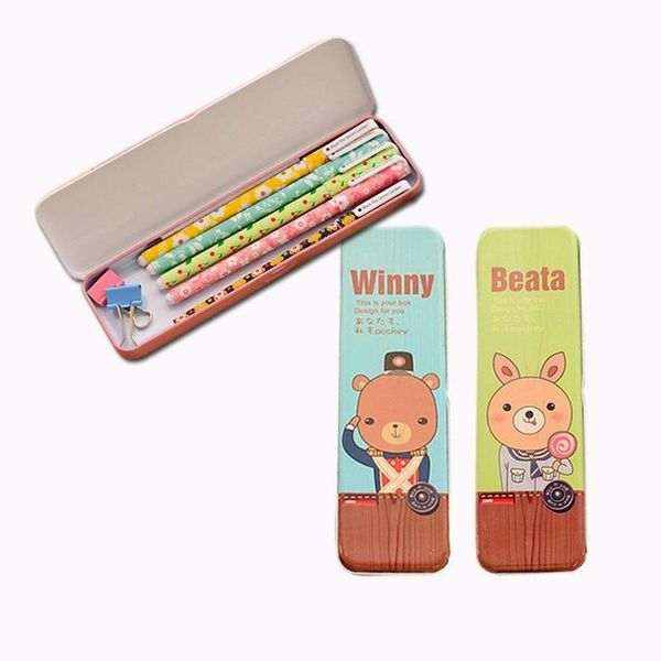 pencil cases 2021 korean cartoon cute animal single-layer iron box stationery children's school supplies kawaii anime case
pencil cases 2021 korean cartoon cute animal single-layer iron box stationery children's school supplies kawaii anime case