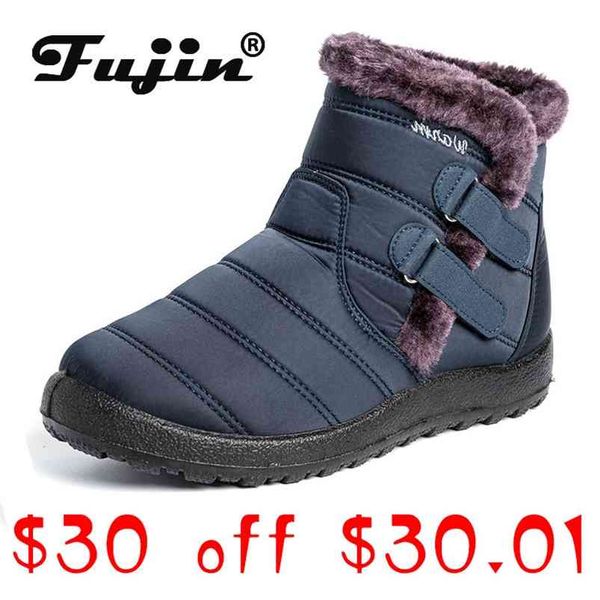 fujin large size women snow boots ankle hook look fur plush inside waterproof down winter boots shoes platform non slip 210914, Black
fujin large size women snow boots ankle hook look fur plush inside waterproof down winter boots shoes platform non slip 210914, Black