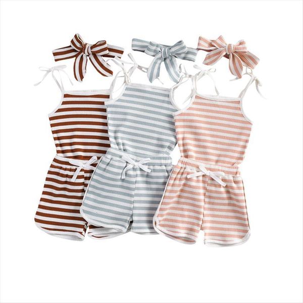summer infant kids girls clothes sets 3 colors striped print sleeveless belt vest shorts headband 1 4y, White
summer infant kids girls clothes sets 3 colors striped print sleeveless belt vest shorts headband 1 4y, White