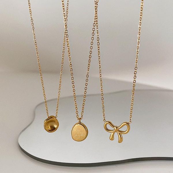 pendant necklaces vsnow simple vintage gold irregular circle geometric letter bowknot necklace for women textured hollow jewelry, Silver
pendant necklaces vsnow simple vintage gold irregular circle geometric letter bowknot necklace for women textured hollow jewelry, Silver