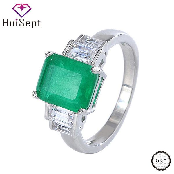 cluster rings huisept retro for women 925 sterling silver jewelry accessories 8*10mm rectangle emerald gemstone wedding engagement ring, Golden;silver
cluster rings huisept retro for women 925 sterling silver jewelry accessories 8*10mm rectangle emerald gemstone wedding engagement ring, Golden;silver