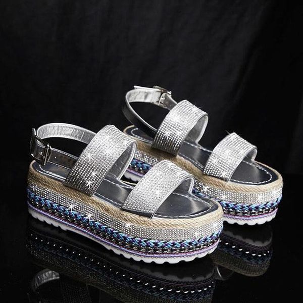 sandals luxury crystal gladiatorladies heels women fashion summer ankle strap thick bottom sandalias shoes woman platform tvyk, Black
sandals luxury crystal gladiatorladies heels women fashion summer ankle strap thick bottom sandalias shoes woman platform tvyk, Black