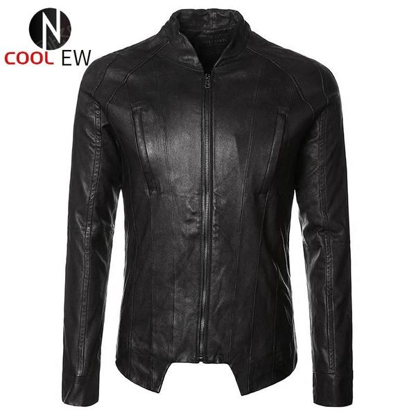 men's leather & faux winter real jacket men street motorcycle biker slim sheepskin short coat fashion black zipper outerwear s
men's leather & faux winter real jacket men street motorcycle biker slim sheepskin short coat fashion black zipper outerwear s