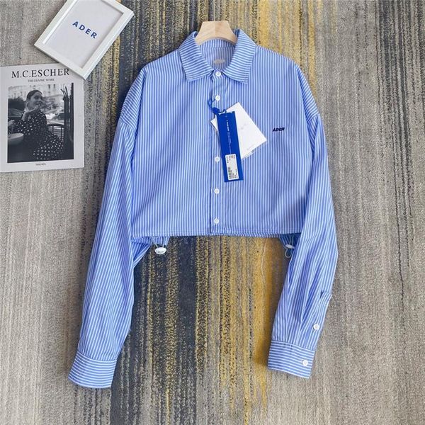 men's casual shirts summer ovesize blue stripes ader error invaders men women 1:1 pocket adererror shirt blouse overshirt, White;black
men's casual shirts summer ovesize blue stripes ader error invaders men women 1:1 pocket adererror shirt blouse overshirt, White;black