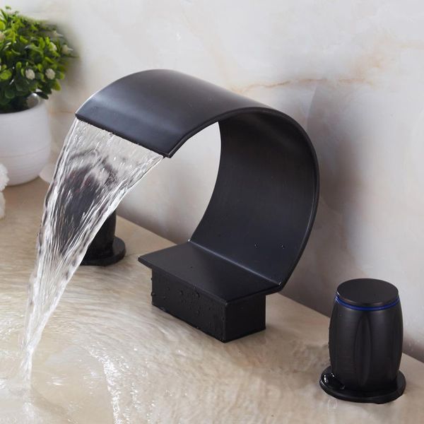 bathroom sink faucets american copper black basin and cold faucet two-handle three-piece three-hole split mixing
bathroom sink faucets american copper black basin and cold faucet two-handle three-piece three-hole split mixing