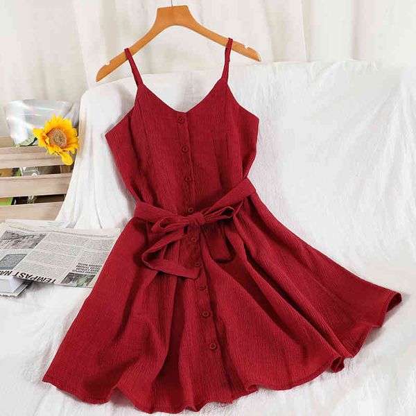 the little one wears a sling summer women's dress student dress female 210507, Black;gray
the little one wears a sling summer women's dress student dress female 210507, Black;gray