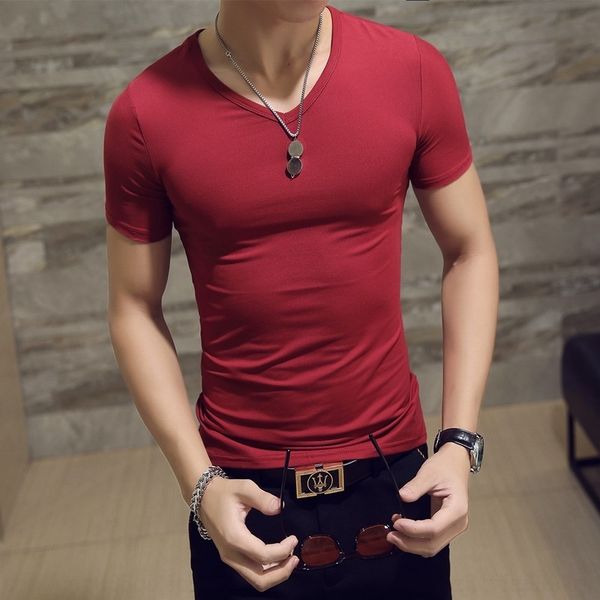 z1b underpantst-shirt underpantsshort sleeve wear korean men's t-shirts) v-neck summer slim solid color men's bottom coat half sle, White;black
z1b underpantst-shirt underpantsshort sleeve wear korean men's t-shirts) v-neck summer slim solid color men's bottom coat half sle, White;black