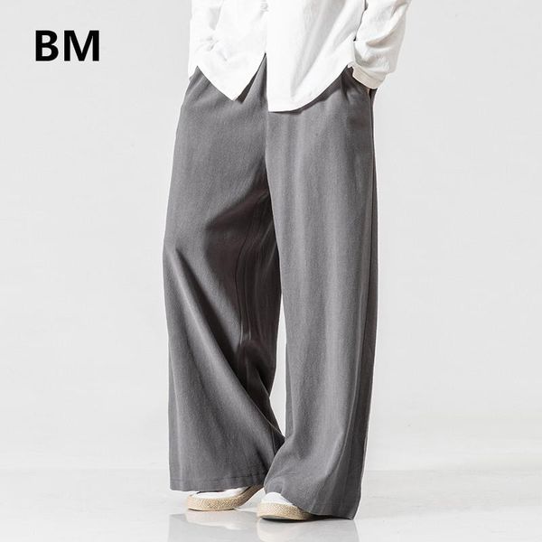 chinese style men's loose cotton linen pants retro wide-leg hakama plus size harajuku casual 5xl men clothing, Black
chinese style men's loose cotton linen pants retro wide-leg hakama plus size harajuku casual 5xl men clothing, Black