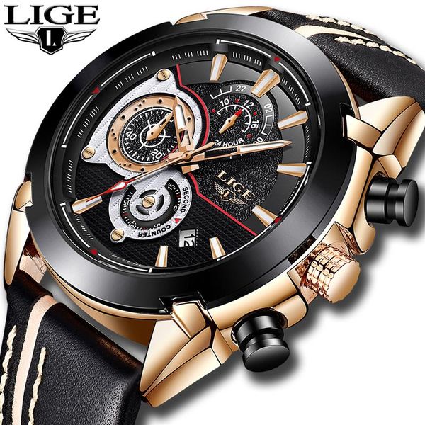 wristwatches lige mens watches quartz gold watch men casual leather military waterproof sport wrist relogio masculino, Slivery;brown
wristwatches lige mens watches quartz gold watch men casual leather military waterproof sport wrist relogio masculino, Slivery;brown