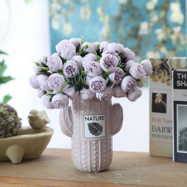 decorative flowers & wreaths 27 heads tea rose flower bouquet silk home el table decoration accessories wedding bride holding floral
decorative flowers & wreaths 27 heads tea rose flower bouquet silk home el table decoration accessories wedding bride holding floral