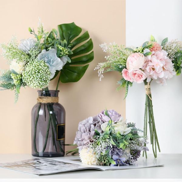 decorative flowers & wreaths simulation hydrangea artificial rose flower bouquet wedding party decor diy handmade wreath gift scrapbooking c
decorative flowers & wreaths simulation hydrangea artificial rose flower bouquet wedding party decor diy handmade wreath gift scrapbooking c