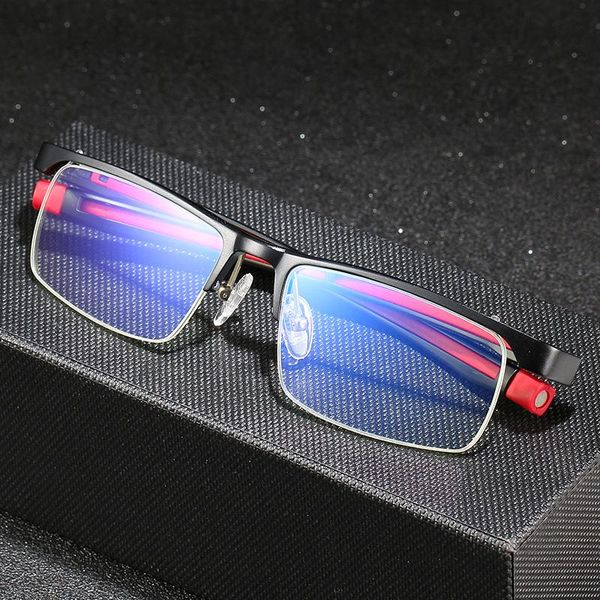 fashion sunglasses frames aluminum blue light blocking glasses men vintage sports frame women half optical myopia eyeglasses clear eyewear, Black
fashion sunglasses frames aluminum blue light blocking glasses men vintage sports frame women half optical myopia eyeglasses clear eyewear, Black
