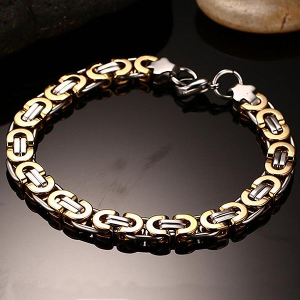 link, chain big bracelet men stainless steel gold black on hand gifts for male accessories hip hop wholesale
link, chain big bracelet men stainless steel gold black on hand gifts for male accessories hip hop wholesale