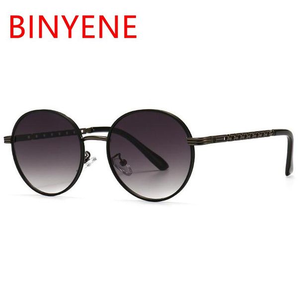 sunglasses vintage round women designer metal frame gradient sun glasses men outdoor travel goggles, White;black
sunglasses vintage round women designer metal frame gradient sun glasses men outdoor travel goggles, White;black
