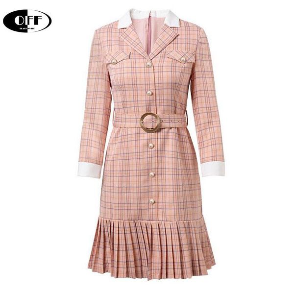 casual dresses elegant plaid blazer mini for women autumn lady office work pink pleated slim ladies woman dress female vestido de mujer, Black;gray
casual dresses elegant plaid blazer mini for women autumn lady office work pink pleated slim ladies woman dress female vestido de mujer, Black;gray
