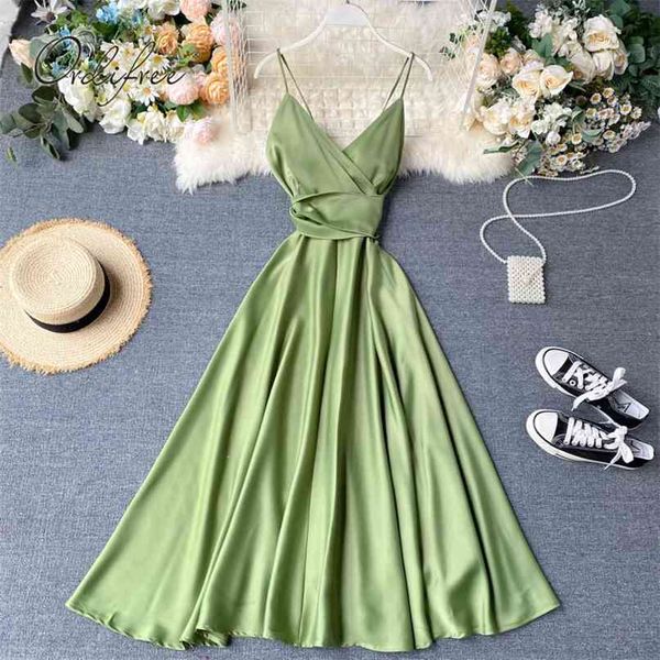 summer women satin slip maxi dress backless tunic belted elegant long vacation party 210513, Black;gray
summer women satin slip maxi dress backless tunic belted elegant long vacation party 210513, Black;gray
