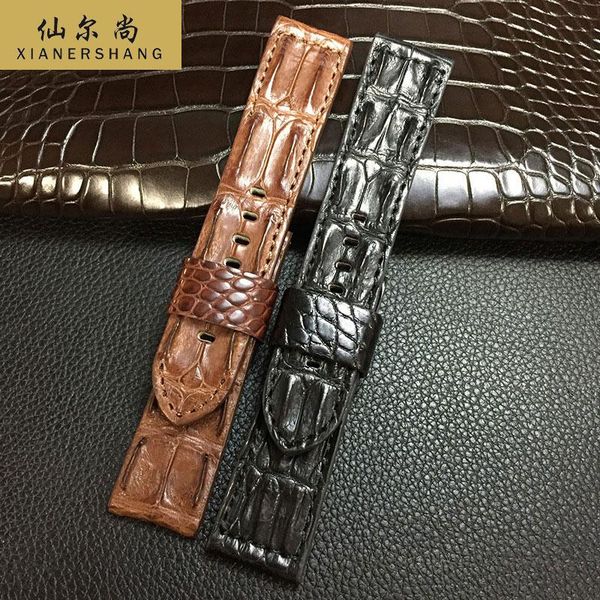 watch bands crocodile back bone skin watchbands luxury genuine leather belt custom universal strap 20mm 22mm 24mm alligator band, Black;brown
watch bands crocodile back bone skin watchbands luxury genuine leather belt custom universal strap 20mm 22mm 24mm alligator band, Black;brown