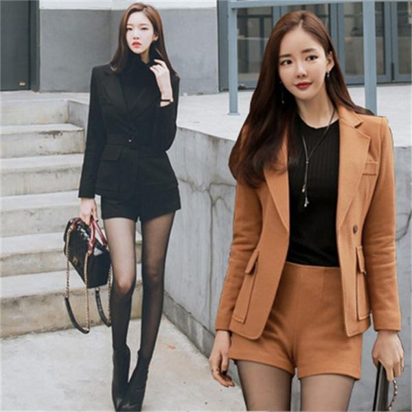 two piece dress fashion suit women spring winter korean version temperament wool casual belt blazer + shorts two-piece, White
two piece dress fashion suit women spring winter korean version temperament wool casual belt blazer + shorts two-piece, White