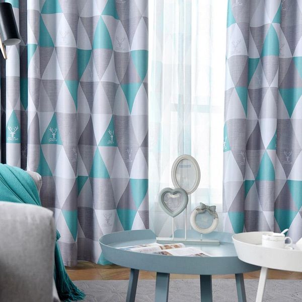curtain & drapes geometry window curtains for bedroom living room tulle plaid in the soft modern home decoration
curtain & drapes geometry window curtains for bedroom living room tulle plaid in the soft modern home decoration