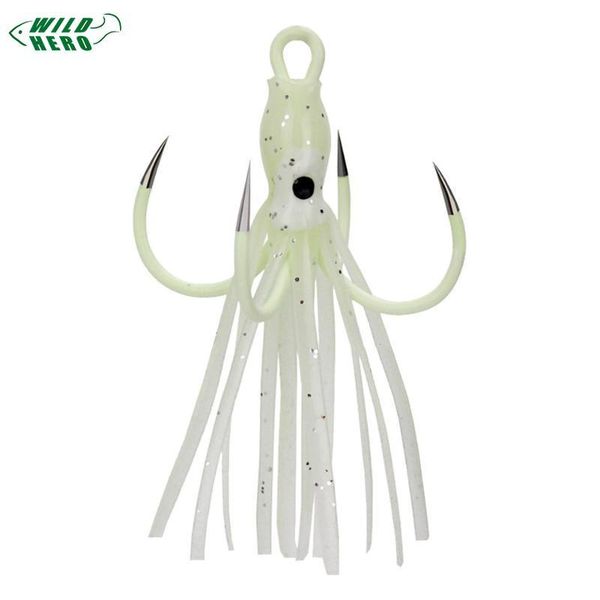 fishing hooks wildhero 1pc hook wear-resistant all luminous outdoor accessories ocs squid four anchor fishhook
fishing hooks wildhero 1pc hook wear-resistant all luminous outdoor accessories ocs squid four anchor fishhook
