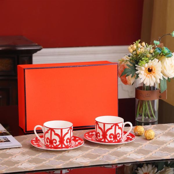 orange box bone china tea cups and saucers porcelain luxury wedding birthday gift home kitchen decor red coffee cup set &
orange box bone china tea cups and saucers porcelain luxury wedding birthday gift home kitchen decor red coffee cup set &
