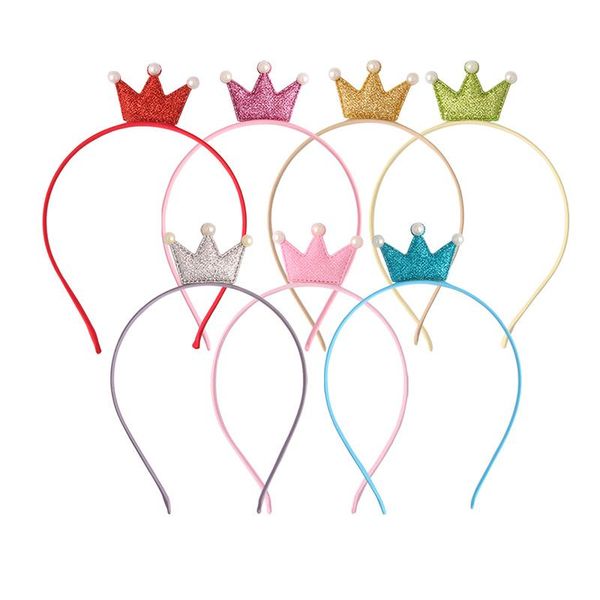 hair accessories candygirl 7 colors glitter crown headband wirh 3 pearls princess girls kids band head wrape tiara, Slivery;white
hair accessories candygirl 7 colors glitter crown headband wirh 3 pearls princess girls kids band head wrape tiara, Slivery;white